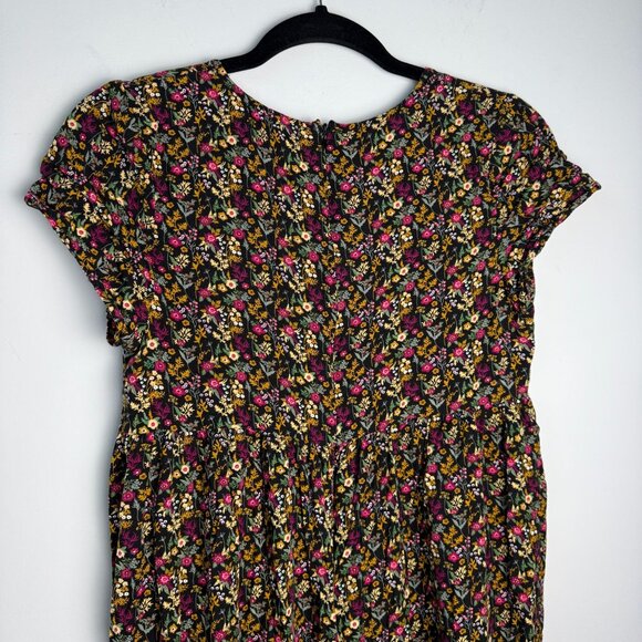 Natural Life Avery Jumpsuit Wide Leg Floral Romper XS/SM Boho Cottagecore - Picture 5 of 7